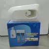 Non-punching multi-functional toothbrush holder set, toothpaste squeezing wonder, factory direct sales, draining bathroom storage rack, explosive details Picture